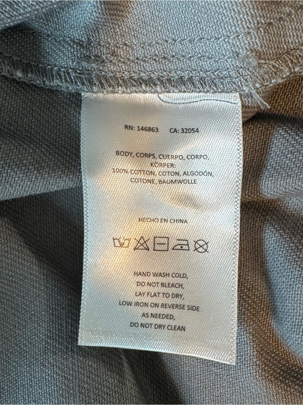 Mare Mare x Anthropologie Gray Button Front Utility Midi Skirt Size M - Picture 7 of 11